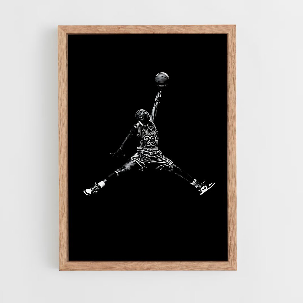 Poster Michael de jordan – affiche Basketball (vue 4)